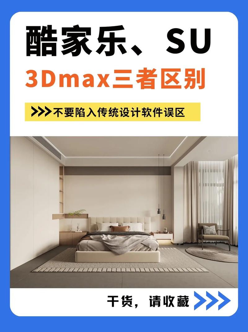 泰州室内设计-草图大师与酷家乐对比,哪个软件更好用?