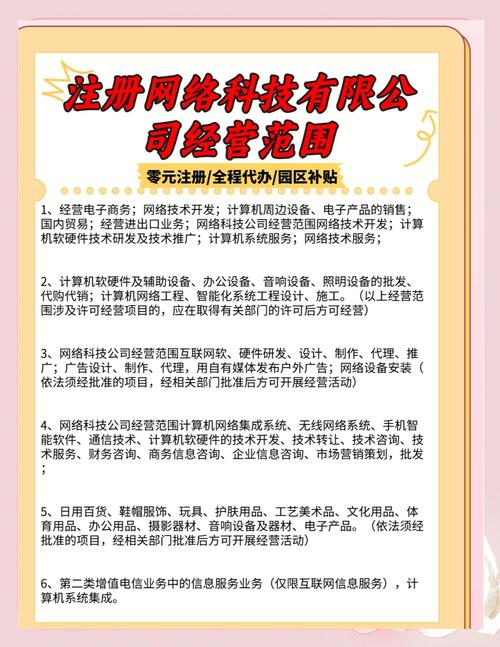 请问成立网站建设公司的经营范围都可以写哪些