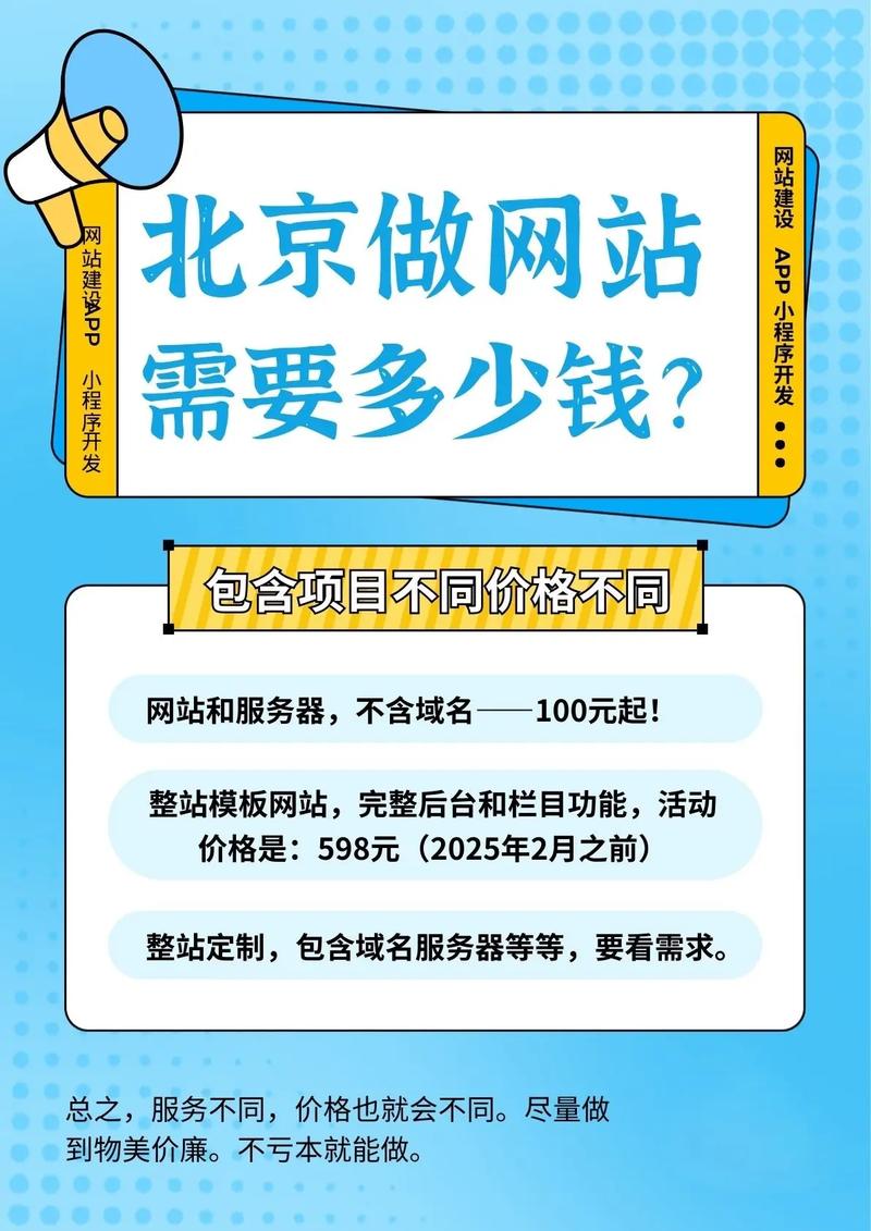北京网站建设多少钱