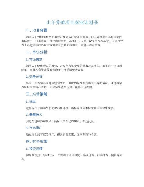 项目规划书怎么写?