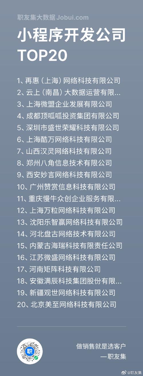 上海开发小程序的公司