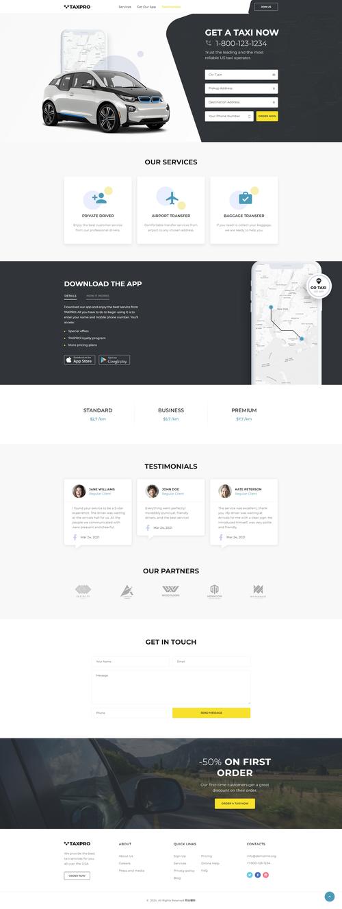 40个漂亮的单页网站设计欣赏