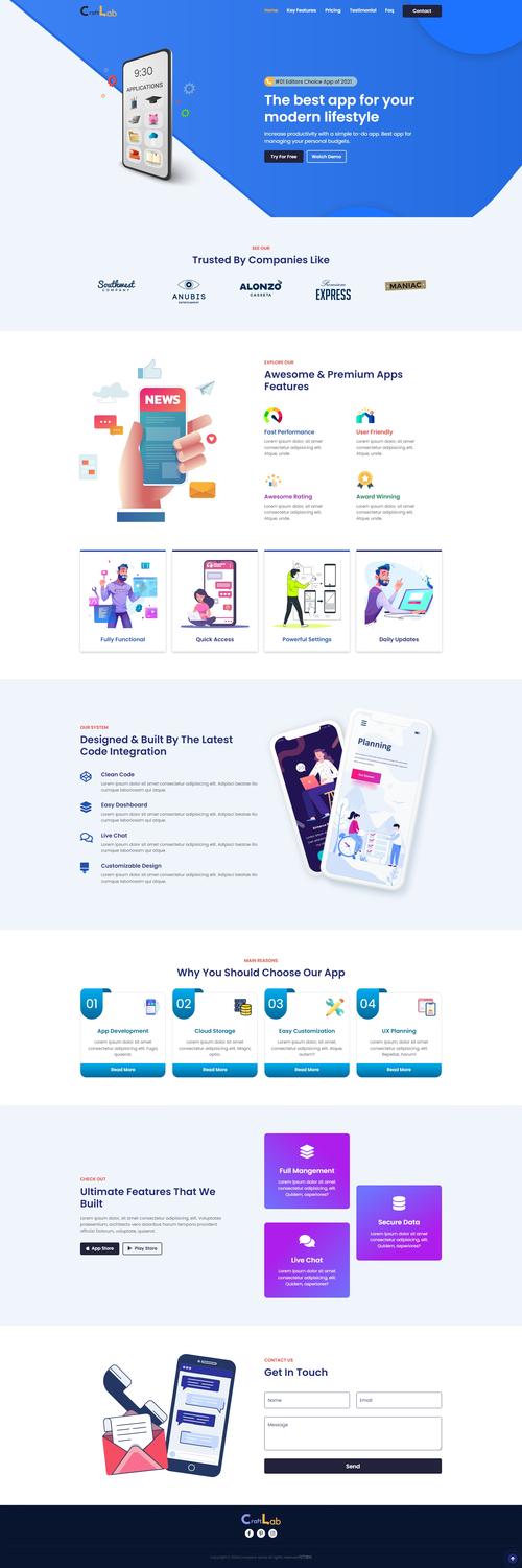 企业网站免费推荐几个免费企业网站模板