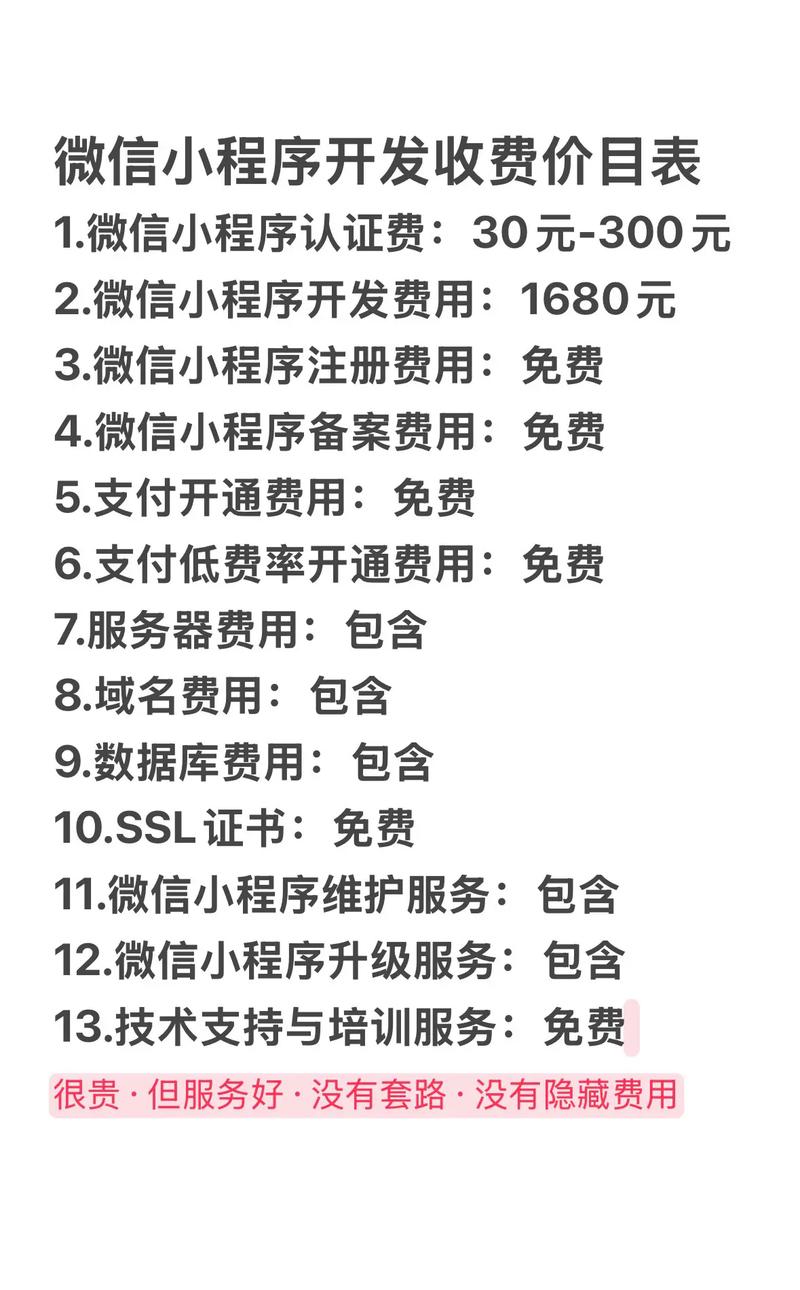 微信小程序开发多少钱?