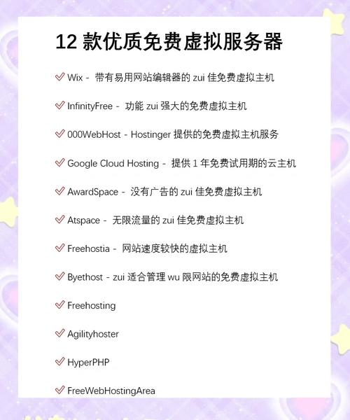 有哪些网站可以申请免费的网页服务器?