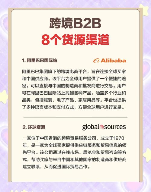 外贸b2b网站有哪些
