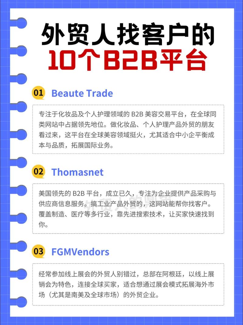 适合外贸人的网址大全,各种B2B,黄页,社媒,外贸工具,建议收藏