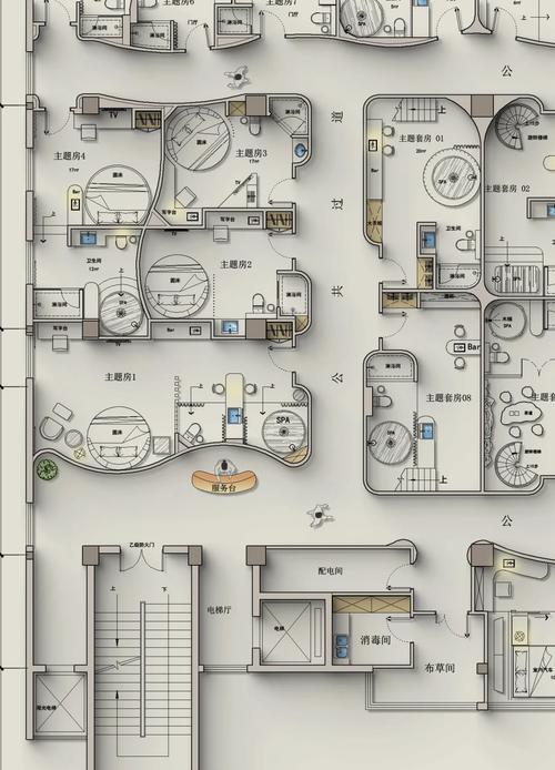 酒店平面图哪里找