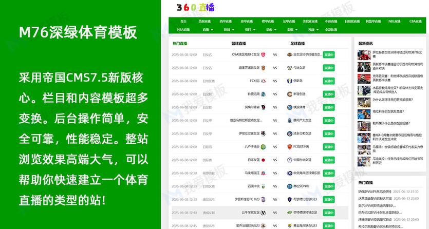 新闻类网站模板风格该如何定位?