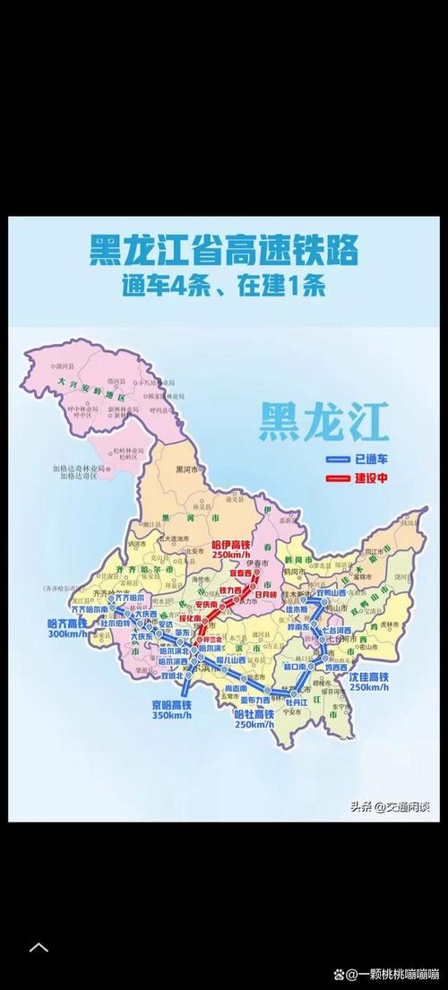 黑龙江省:构建5纵2横1边综合立体交通网,谋划通东极、北极高铁