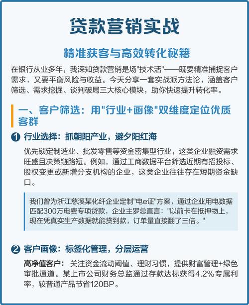 贷款销售如何精准获客