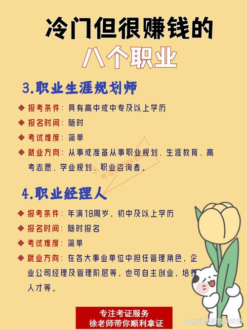 中国有哪些自由职业?