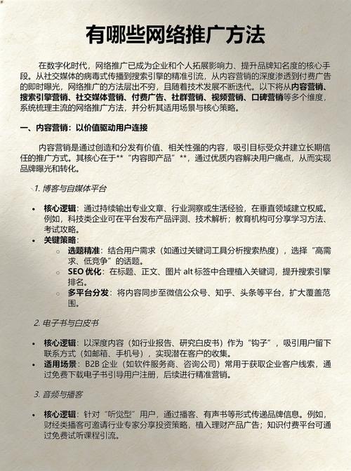 网络推广营销外包公司的服务项目都有哪些?