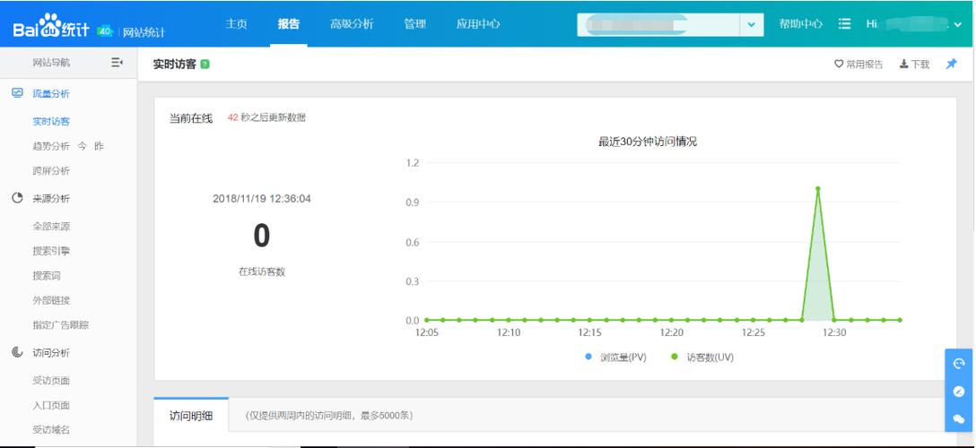 怎么查看自己网站的访问量
